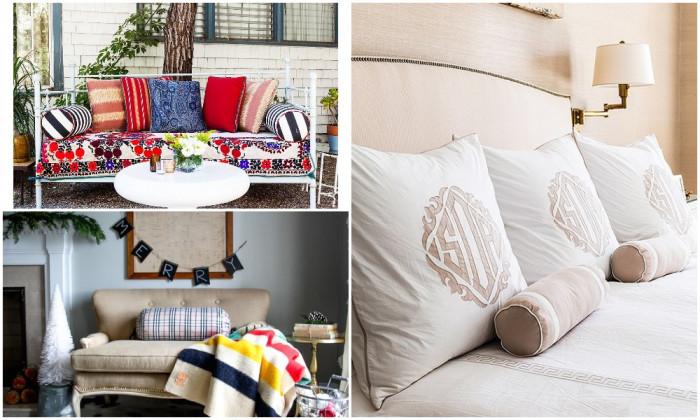 Болстерни (цилиндрични) възглавници - лукс и нежност