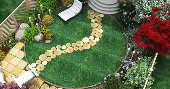 Участъкът около къщата