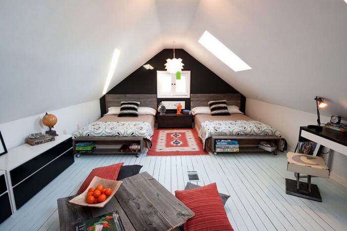 Заложете на ниски и семпли мебели