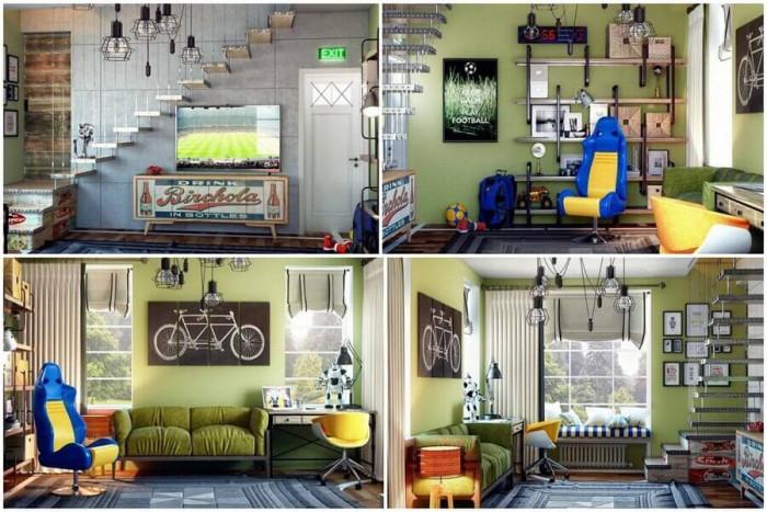 Индустриална красота в зелено