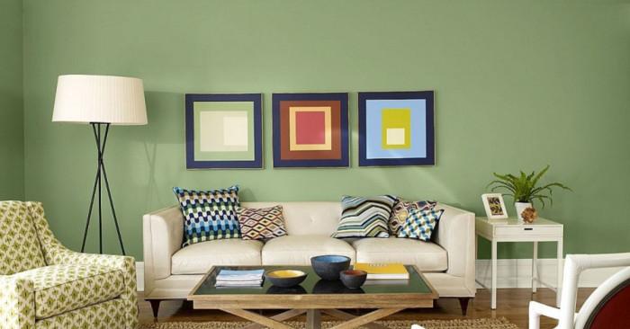 Кои са модерните цветове в дневната през това лято