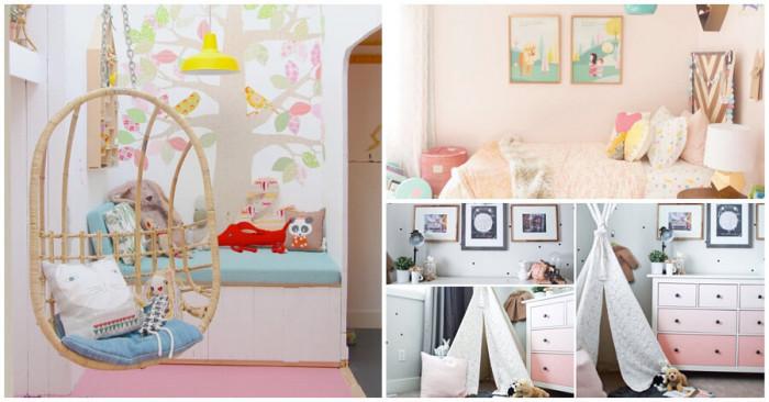 Детски стаи в пастелни цветове, от които да почерпите вдъхновение