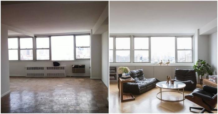 Мрачната дневна придобива нов свеж облик