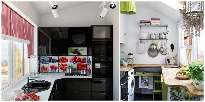 Кухня, изцяло изведена на терасата