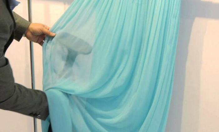 Особености при гладенето на силно нагънати платове