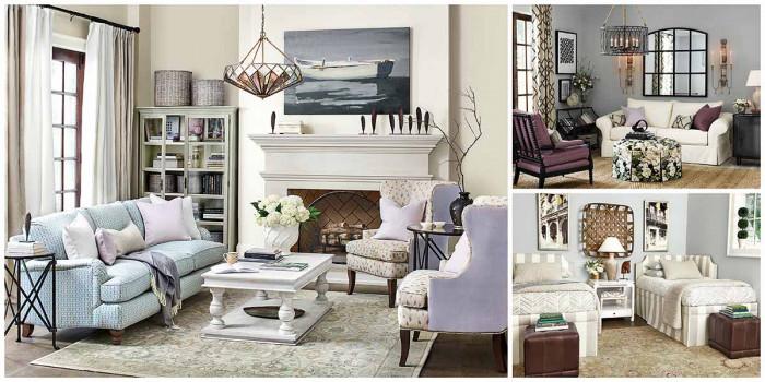 1. Започнете с картина и килим