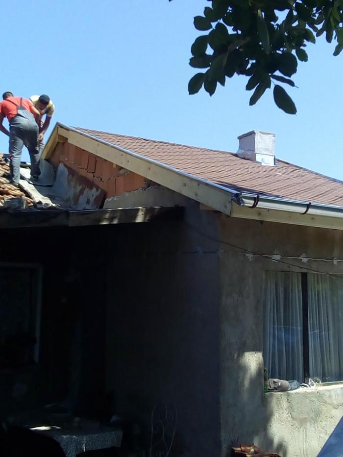 Покрив с битумни керемиди