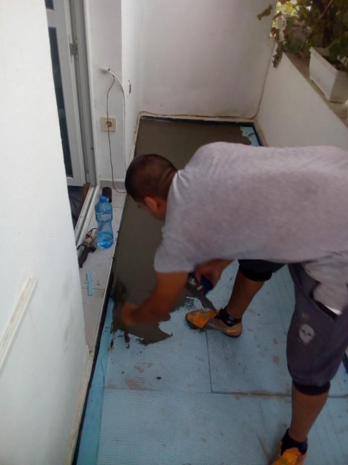 Изолиране на тераса.