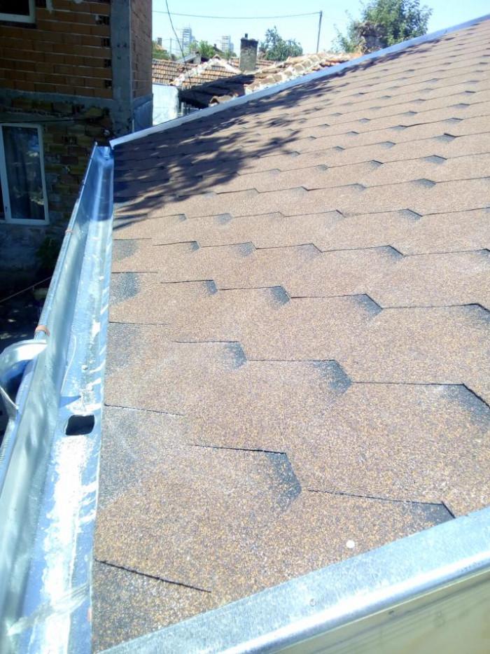 Покрив с битумни керемиди