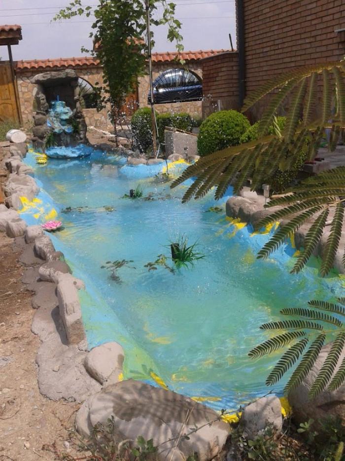 Шадраванче с пръскалки