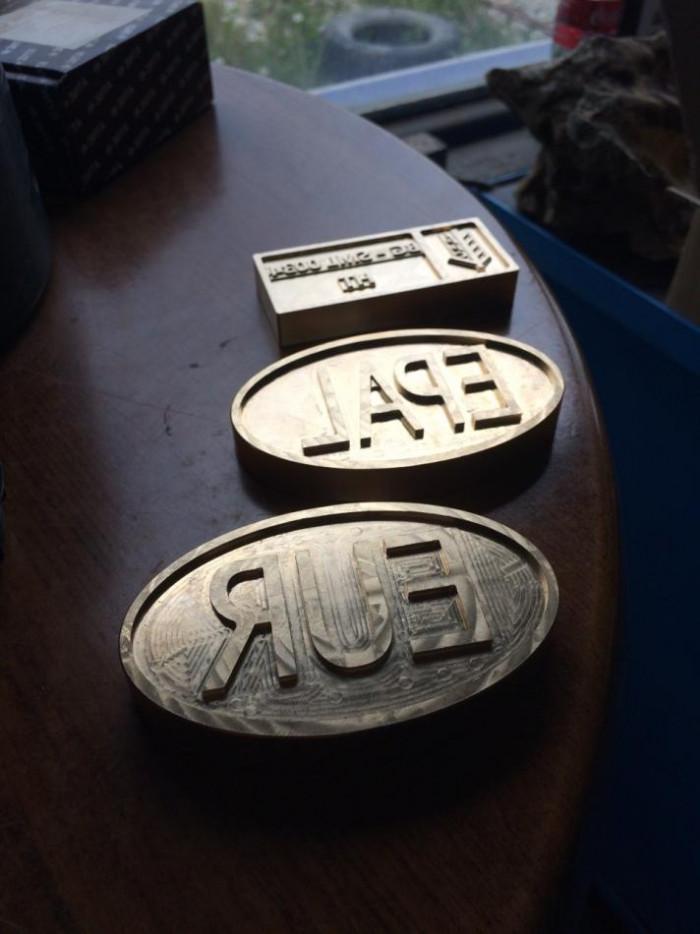 Производство на клишета за топъл печат