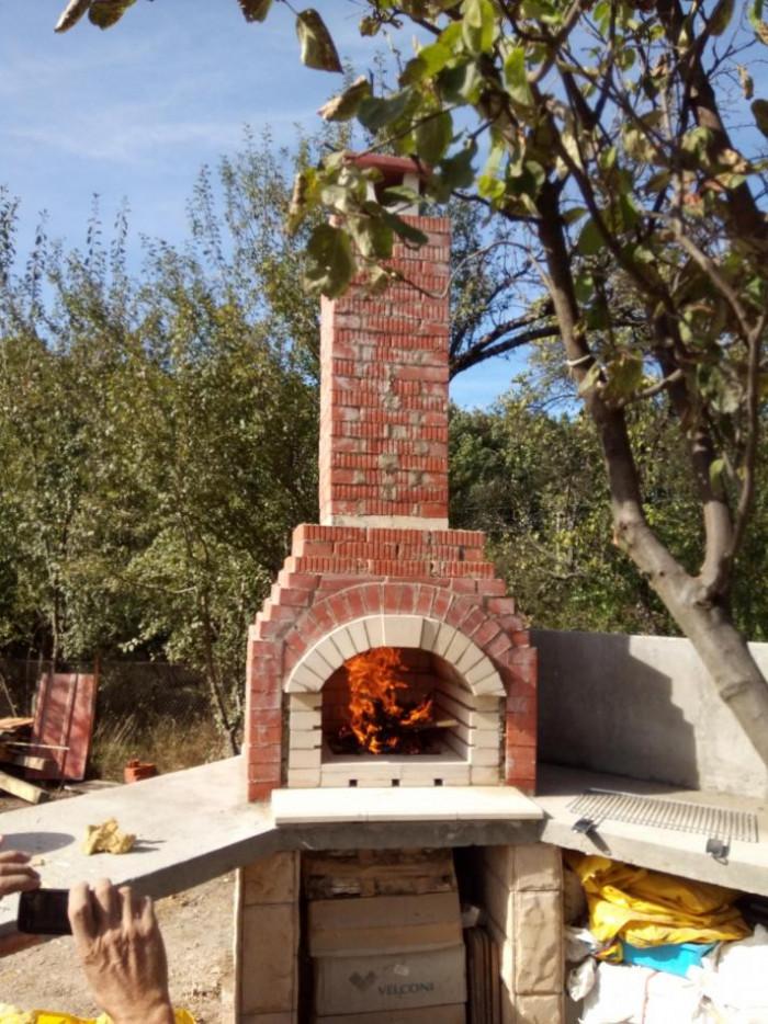 Външно зидано барбекю