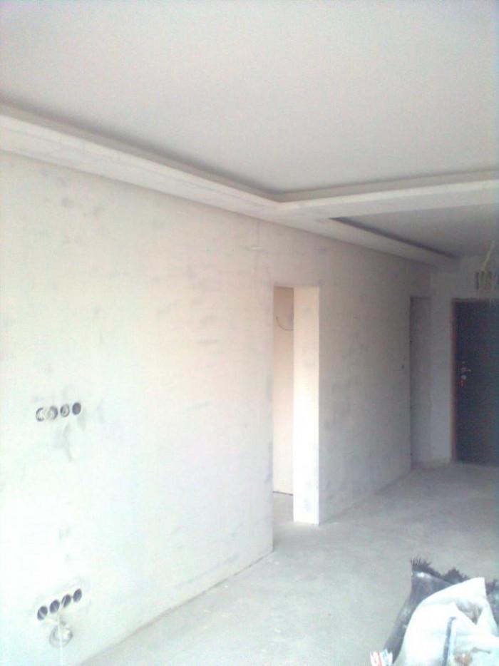 Шпакловка,скрито осветление и боядисване