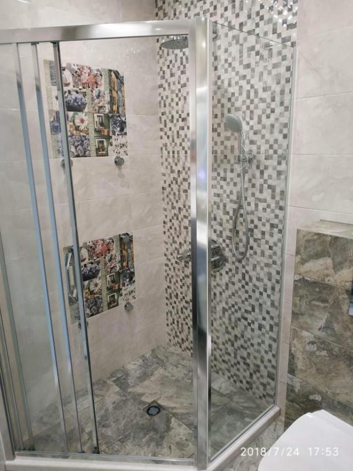 Вграден душ и монтаж плочки