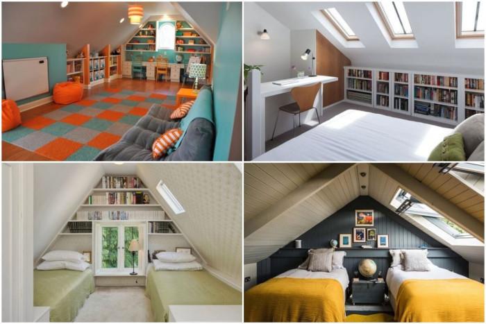 Как да превърнете малката мансарда в чудесно помещение
