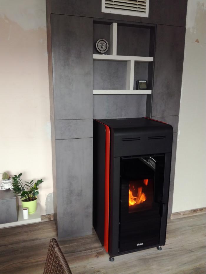 Пелетка камина