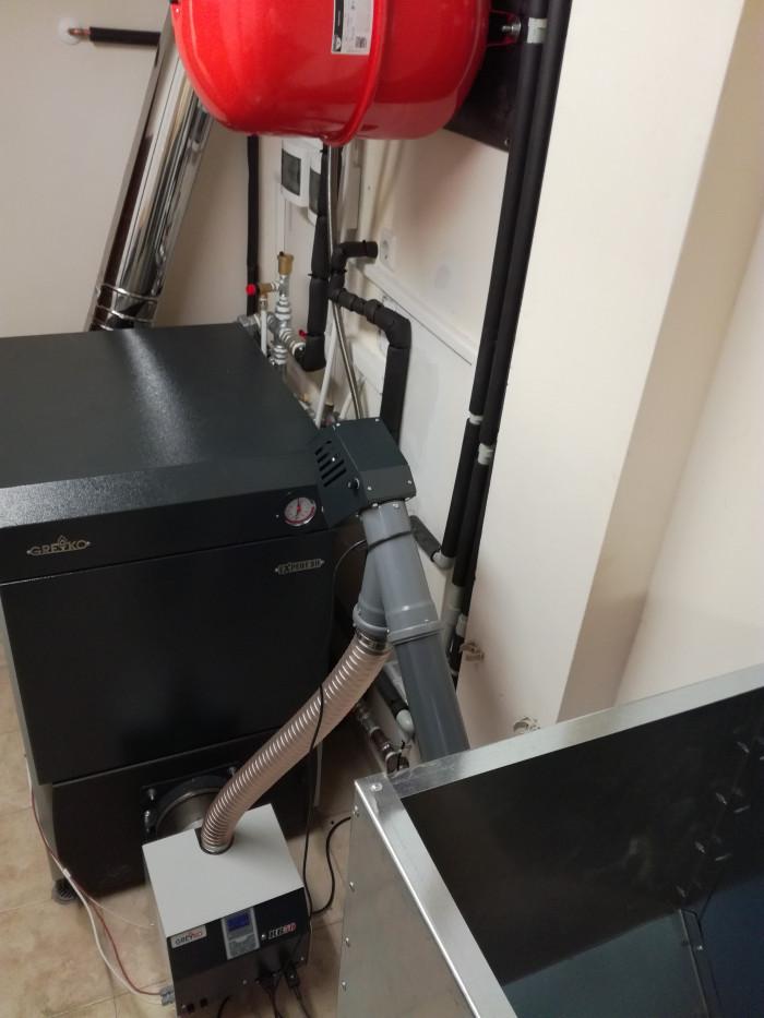 Котел на пелети