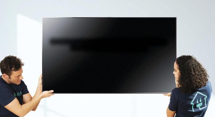 Стъпка 4 за монтиране на стойка за телевизор: