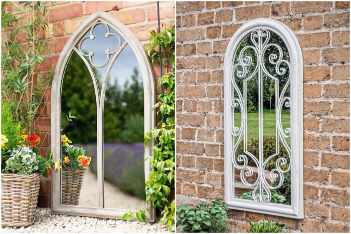 Огледало в градината