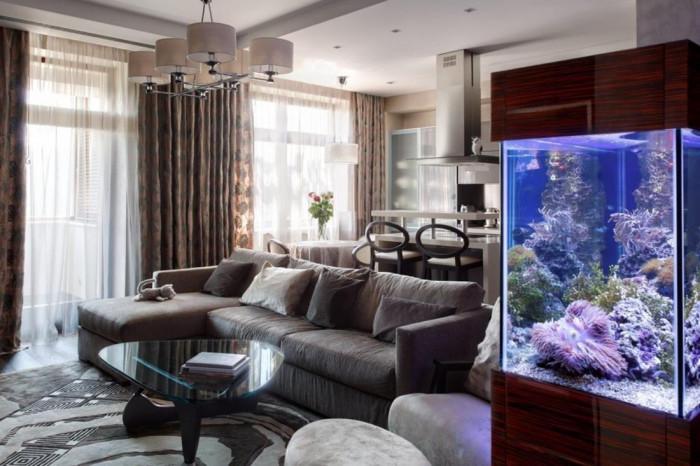 Основно правило за декориране на аквариума