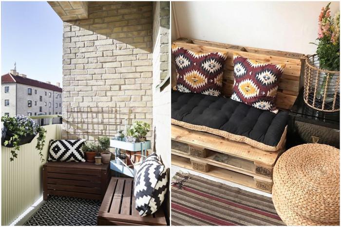 Пейки от дървени щайги