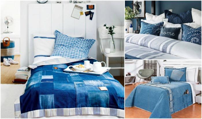 Дънкови покривала за спалнята
