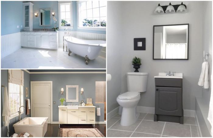 Полу-гланц или обикновена интериорна боя