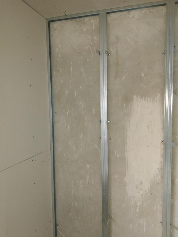 Престенна обшивка с гипскартон