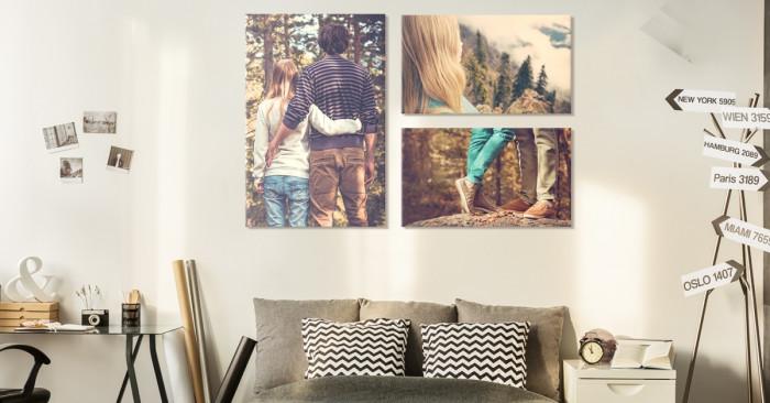 Декорация на дома с оригинални картини на канава