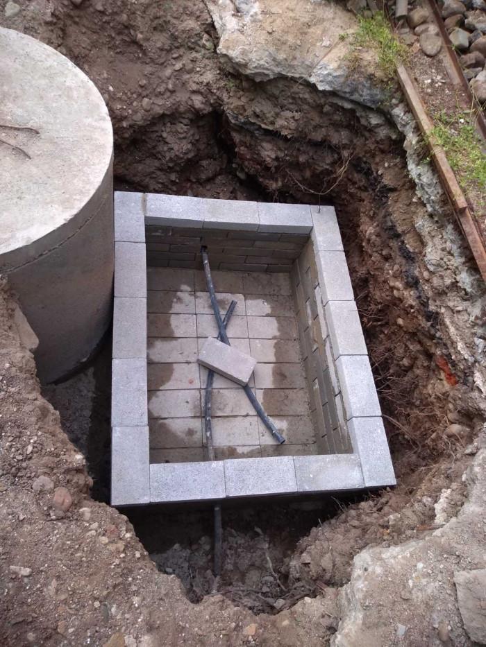 Изграждане на вИзграждане на водомерна шахтаодомерна шахта