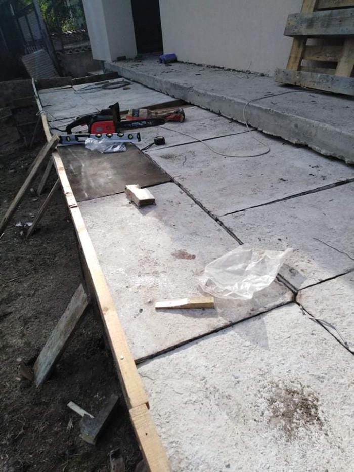 Разширяване на тераса ново стълбище и алея около къщата село Железница(София)