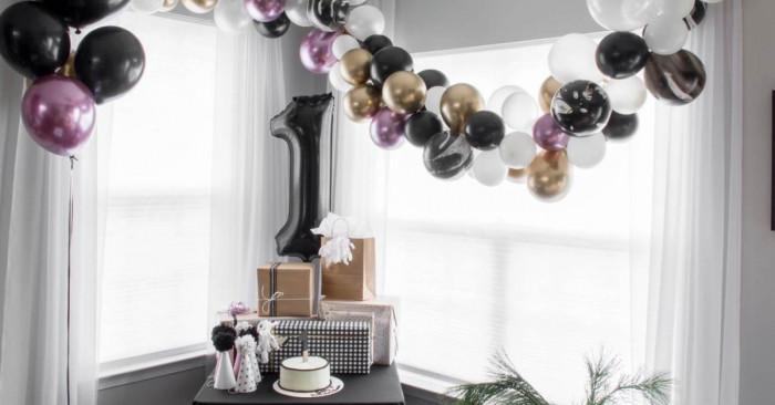 Парти декорация на стая за детски рожден ден за чудо и приказ