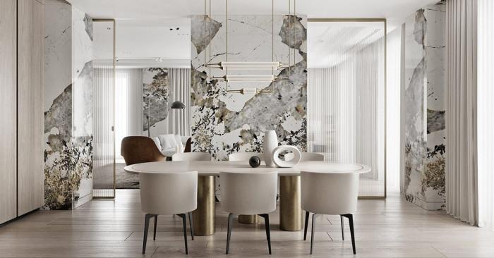 Добавете класическо усещане и лукс с мрамор в своя дом