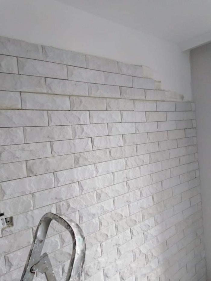 Лепене на Декоративен камък в хол София ж.к Младост