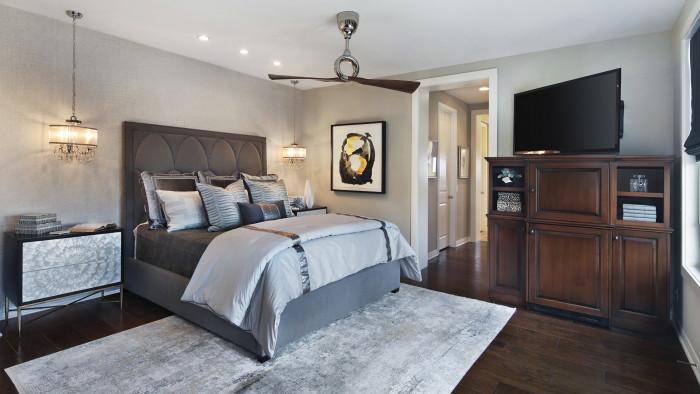 Правило №1: Изберете къде да поставите нощната лампа в спалнята