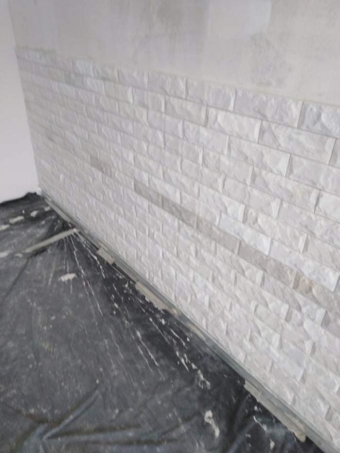 Лепене на Декоративен камък в хол София ж.к Младост