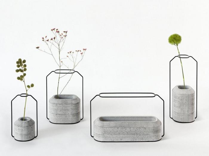 Бетонни вази