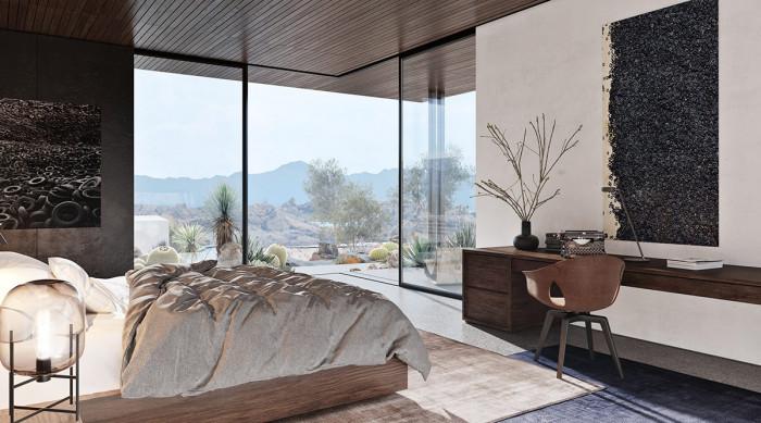 Спалня с великолепна гледка