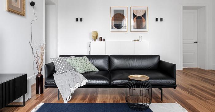 Как да комбинирате черно, бяло и златно в интериора?