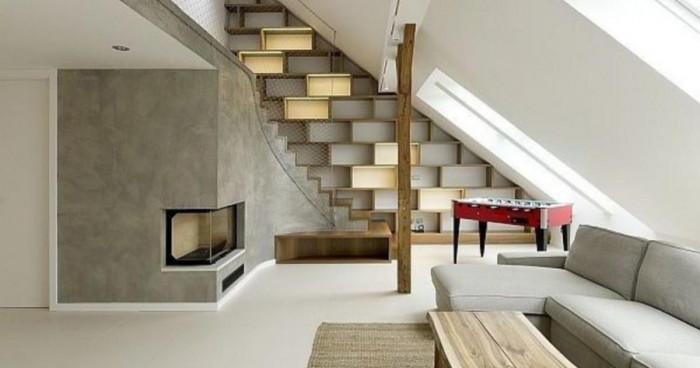 Мебели за таванско помещение в стил лофт - важно е да не прекалявате