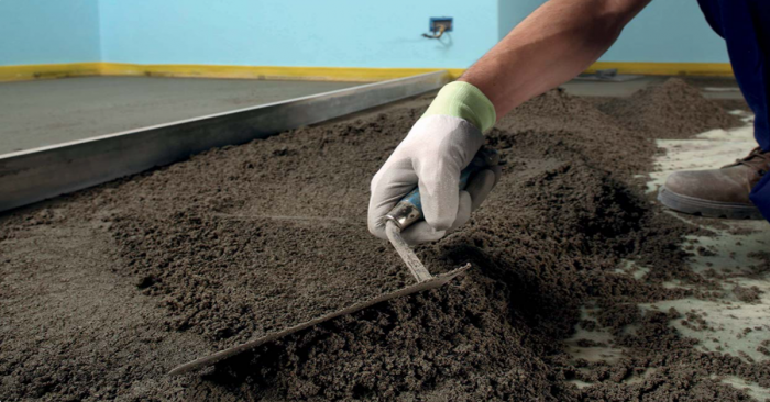 Изборът на замазка с добра топлопроводимост ви позволява да монтирате високо енергийно ефективни подове.