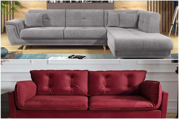 Удобна ъглова група или елегантен шик, постигнат чрез отделни мебели?