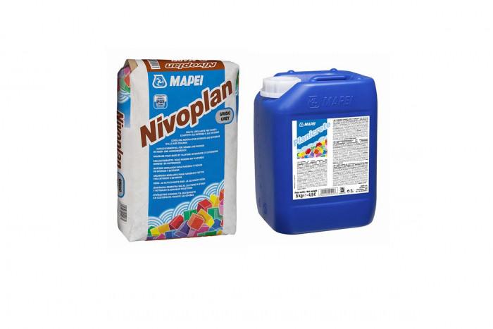 NIVOPLAN PLUS и добавка PLANICRETE