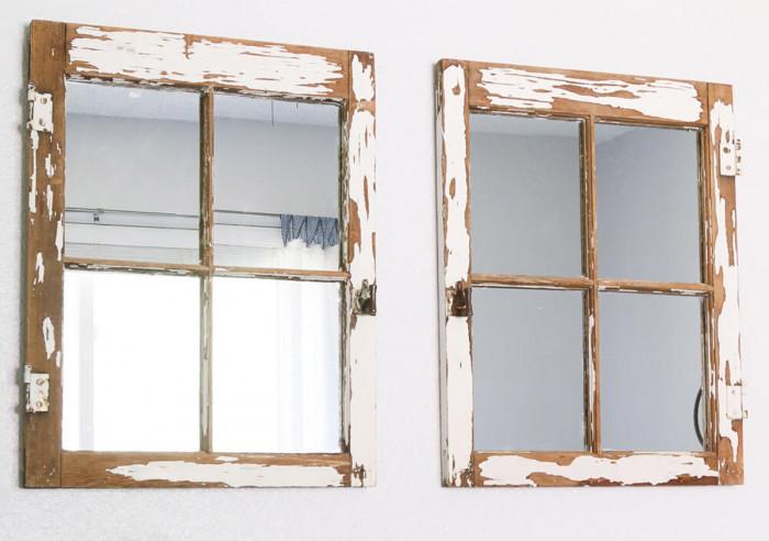 Арт идеи за приложение на стари рамки от прозорци