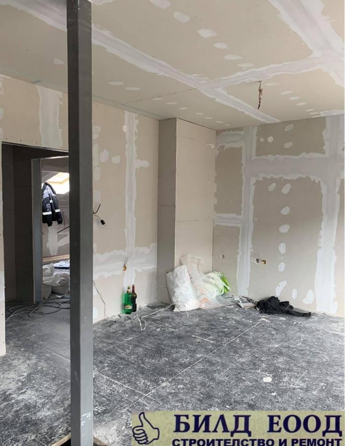 Обшивка с гипсокартон