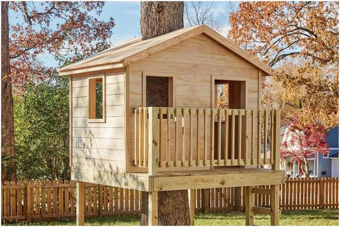 Постройте къщичка или къща на дърво