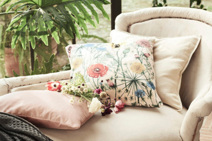 Комбинирай растения и ботанически елементи