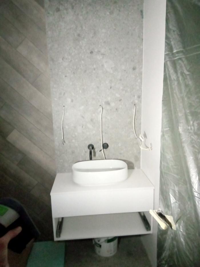 Шкаф за баня с монтаж и на мивка 2