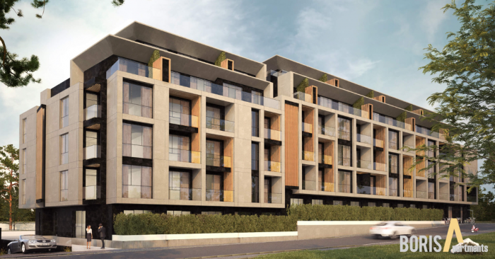 Бутикова сграда BORISA APARTMENTS - модерен живот в хармония с природата и града