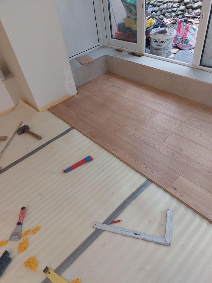 Поставяне на ламинат